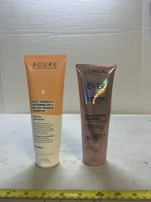 2 squeeze bottle shampoos