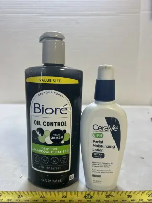 cleanser and moisturizer