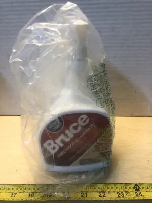 2 bottles Bruce hardwood and laminate floor cleaner
