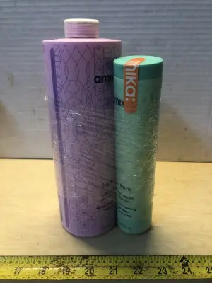 33.8oz amika shampoo, 9.2oz amika shampoo