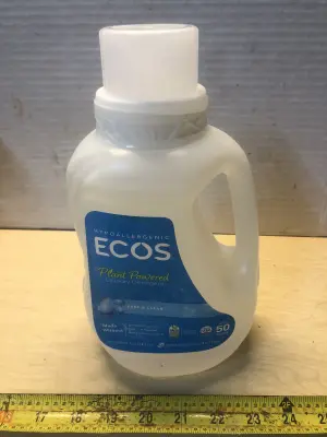 50oz ecos plant powered laundry detergent