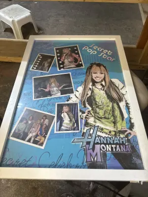 Hannah Montana framed poster