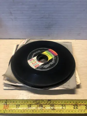 13pc small vinyl records various artists