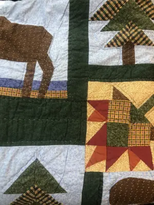 Unknown size handmade quilt