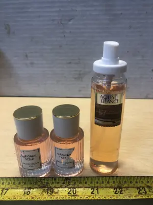 2 bottles 30ml perfume, aqua blance fragrance mist