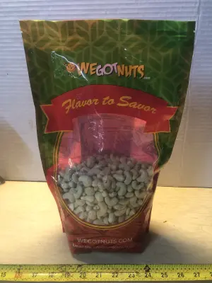4lb raw cashews exp:5/27