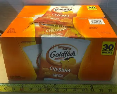 30 pack Goldfish snacks exp:7/26/26