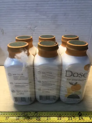 6 bottles 16oz Dose dietary supplement exp:10/23/27