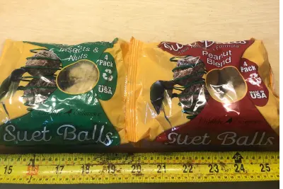 2 packs Suet balls bird feed