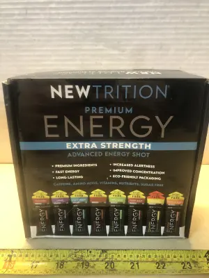 New Trition premium energy shots exp:1/6/28