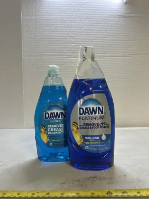 2 large dawn dish soaps