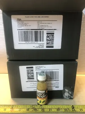 2 boxes 12 each 2oz greenhouse organic fiery ginger dietary supplement exp:3/13/27