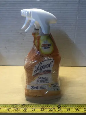 3 bottles 22oz Lysol 3in1 all purpose cleaner