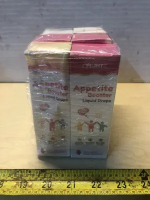 6 boxes 2oz appetize booster kids drops exp:9/25/27