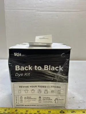 2 Rit black dye kits