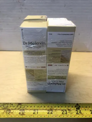 4 boxes Dr Melaxin peel shot exfoliating rice ampoule