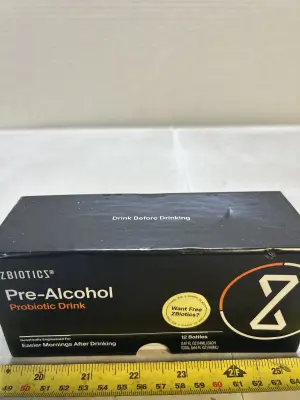 pre-alcohol probiotic drink