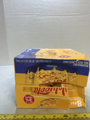 eight pack microwavable shells and cheese