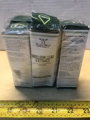 5 boxes 2oz Double Wood supplements Mullen leaf extract exp:7/26