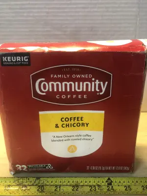 32 count community coffee kcups exp:10/21/26