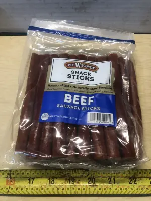 26oz Old Wisconsin snack sticks exp:8/12/26
