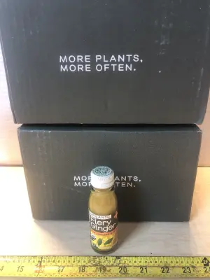 2 boxes 12 bottles 2oz greenhouse organic fiery ginger dietary supplement exp:3/13/27