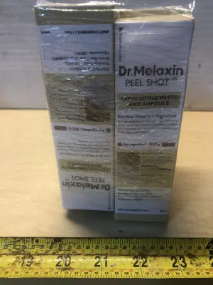4 boxes Dr Melaxin peel shot exfoliating rice ampoule