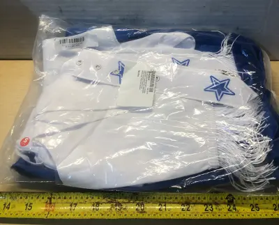 2pc size small Dallas cowboys cheerleader costume