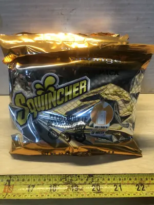 4 packs 23.83oz orange Sqwincher drink mix