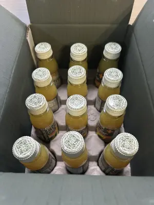 12 ginger shots