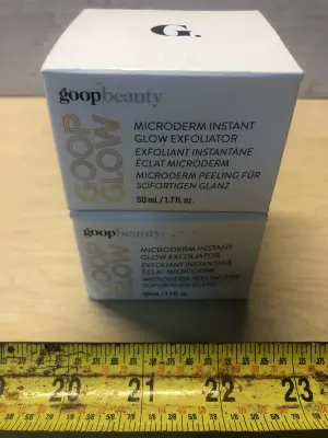 2 boxes 1.7oz goopbeauty microderm exfoliator