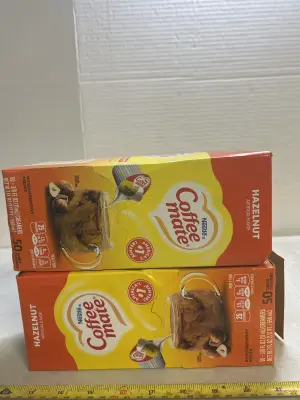 2 50 ct coffee mate singles