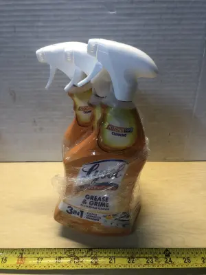 3 bottles 22oz Lysol 3in1 all purpose cleaner
