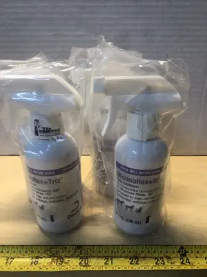 4 bottles 8oz MiconaHex + Triz spray pet conditioner