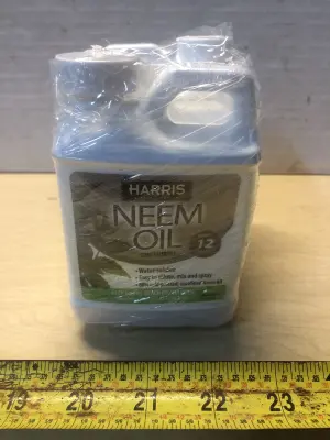 3 bottles 8oz Harris Neem oil concentrate
