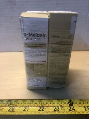 4 boxes 2.7oz Dr Melaxin peel shot exfoliating rice ampoule