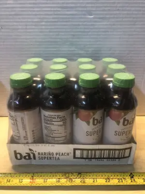12 bottles bai super tea exp:10/7/26