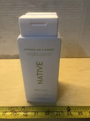 2 bottles 18oz Native body wash