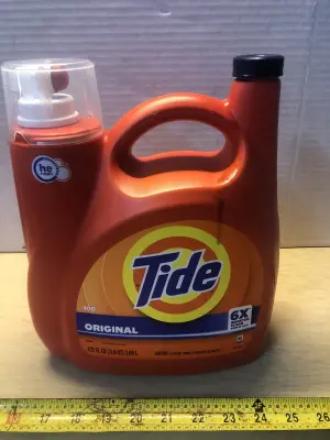 125oz Tide laundry detergent