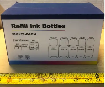 2 boxes multipack refill ink bottles