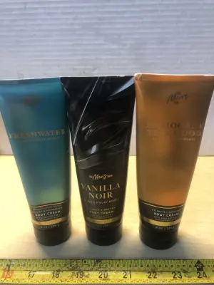 3 bottles 8oz the men’s shop body cream