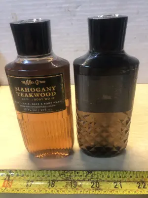 2 bottles 10oz the men’s shop 3in1 wash