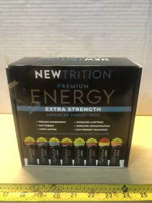 New Trition premium energy shots exp:1/6/28