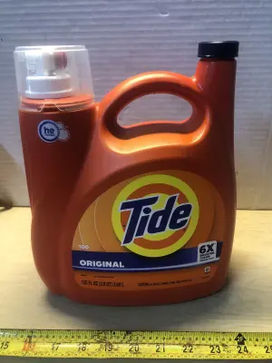 125oz Tide laundry detergent