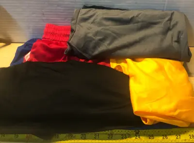 5pc size large shorts for men
