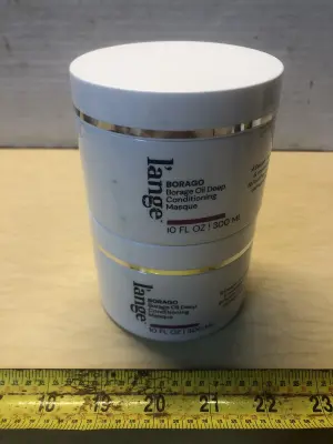 2 tubs 10oz Lange conditioning masque