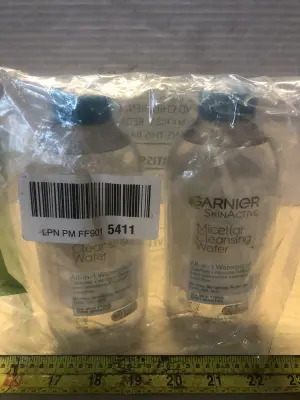 2 bottles 13.5oz Garnier micellar water