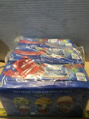 3 boxes fruit punch caprisun exp:1/7/27