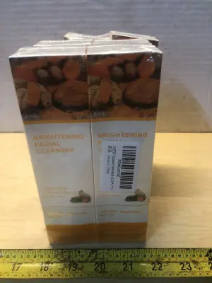 6 boxes 3.38oz brightening facial cleanser