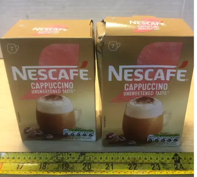 2 boxes Nescafé cappuccino exp:9/26